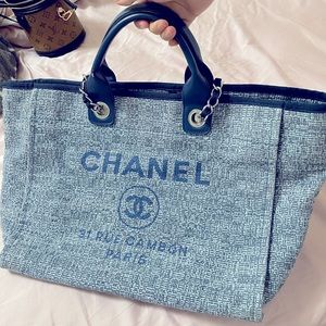 Chanel Deauville Cloth Tote